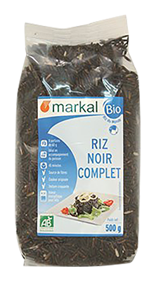 Markal Rijst Thaï zwart volkoren bio 500g - 1297