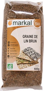 Markal Lijnzaad bruin bio 500g - 1318