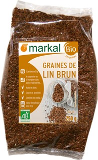 Markal Lijnzaad bruin bio 250g - 1319