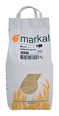 Markal Quinoa real wit bio 5kg - 1328