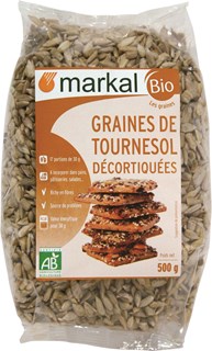 Markal Zonnebloempitten bio 500g - 1339