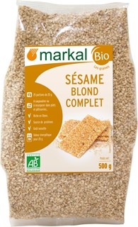 Markal Sesam blond heel bio 500g - 1343