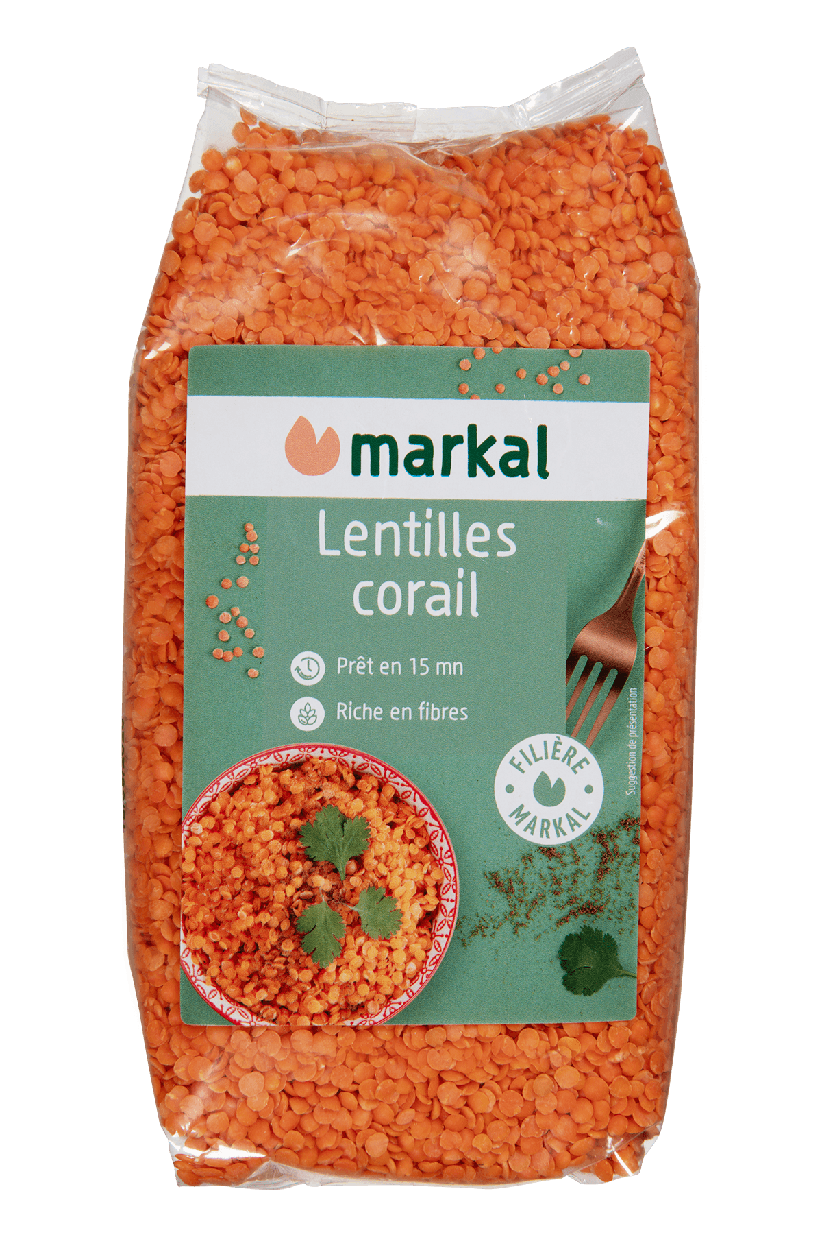 Markal Linzen koraalrood bio 500g - 1375