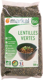 Markal Linzen groen anica bio 500g - 1379