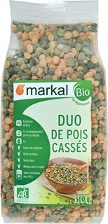 Markal Spliterwten duo (groen en geel) bio 500g - 1382