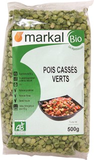 Markal Spliterwten groen bio 500g - 1386