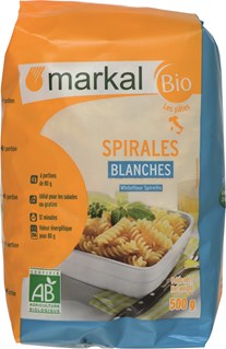 Markal Fusilli wit bio 500g - 1399