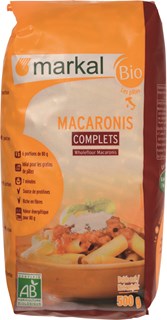 Markal Macaroni volkoren bio 500g - 1412