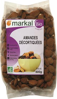 Markal Amandelen gepeld bio 500g - 1468