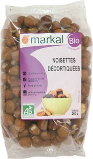 Markal Hazelnoten gepeld bio 250g - 1475