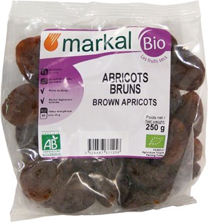 Markal Bruine abrikoos bio 250g - 1477