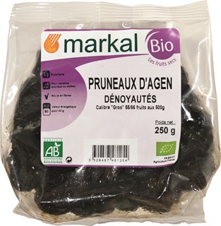 Markal Agen pruimen zonder pit bio 250g - 1491