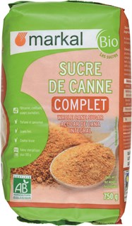 Markal Volle rietsuiker bio 750g - 1506
