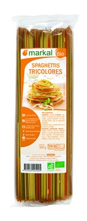 Markal Spaghetti 3 kleuren bio 500g - 1547