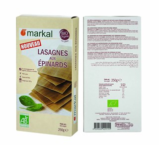 Markal Spinazie lasagne bio 250g - 1549