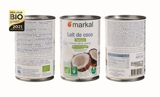 Markal Kokosmelk zonder guargom bio 400ml - 1598