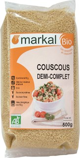 Markal Couscous 1/2 volkoren bio 500g - 1932