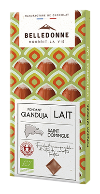 Belledonne Chocolade melk gianduja bio 80g