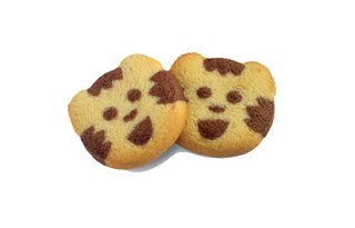 Belledonne Kinderkoekjes tijger chocolade/vanille bio 3kg - 6045