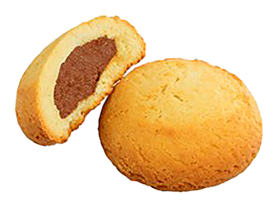 Belledonne Koekje chocolade hazelnoot bio 3kg - 6055