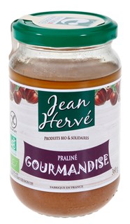 Jean Hervé Gourmandise praliné hazelnoot bio 360g - 7065