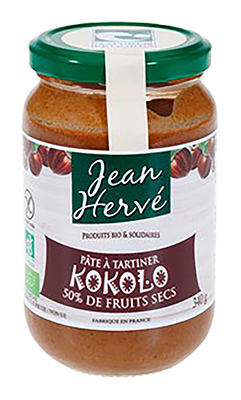 Jean Hervé Kokolo smeerpasta zonder melk/zonder palmolie bio 340g - 7069