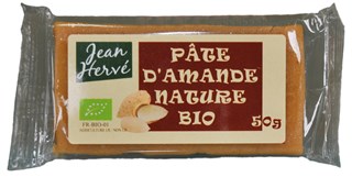 Jean Hervé Marsepein natuur bio 50g - 7274