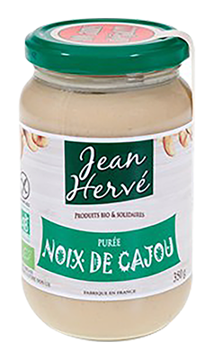 Jean Hervé Cashewnoten puree bio 350g - 7368