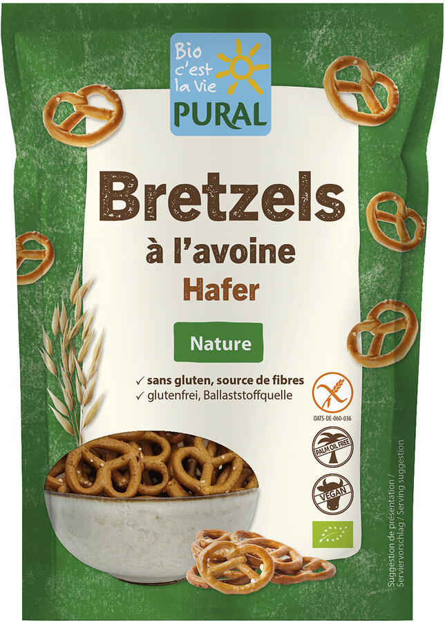 Pural Bretzels haver bio 80g