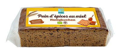 Pural Peperkoek met honing bio 400g - 4110