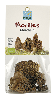 Pural Morieltjes gedroogd bio 10g - 4153
