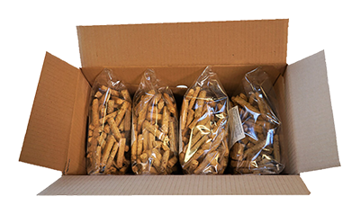 Pural Apero sticks spelt rozemarijn zeezout bulk bio 500g - 4236