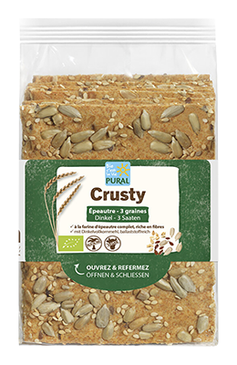 Pural Crusty spelt bio 200g - 4243