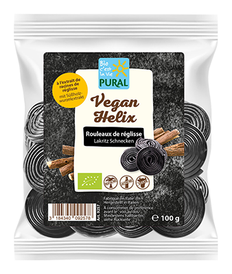 Pural Helix zoethout slakkensnoepjes bio 100g - 4314