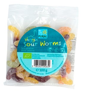 Pural Zure fruitsnoepjes zonder gelatine bio 100g - 4318