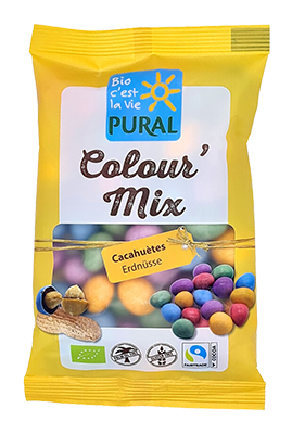 Pural Colour' mix pinda's (m&m's) bio 100g - 4324