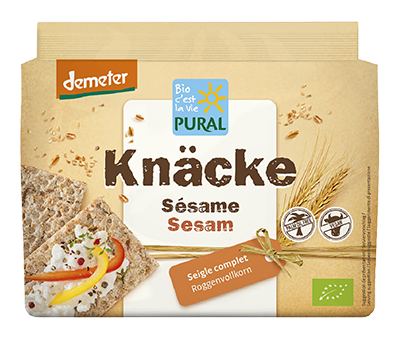 Pural Knacke sesam bio 250g