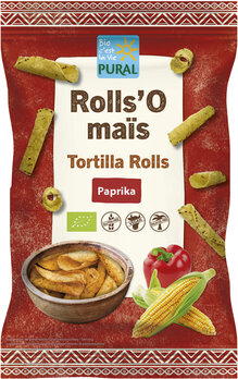 Pural Rolls'O maïs paprika bio 125g