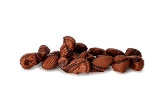 Nao Zeevruchten melkchocolade met praliné bulk bio 2,5kg - 2939