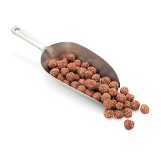 Nao Pure chocolade 72% met hazelnoten en kokosnoot bulk bio 2,5kg - 2950
