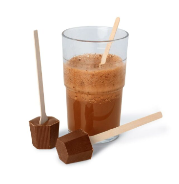 Nao Chocospoons melk chocolade bio 24g