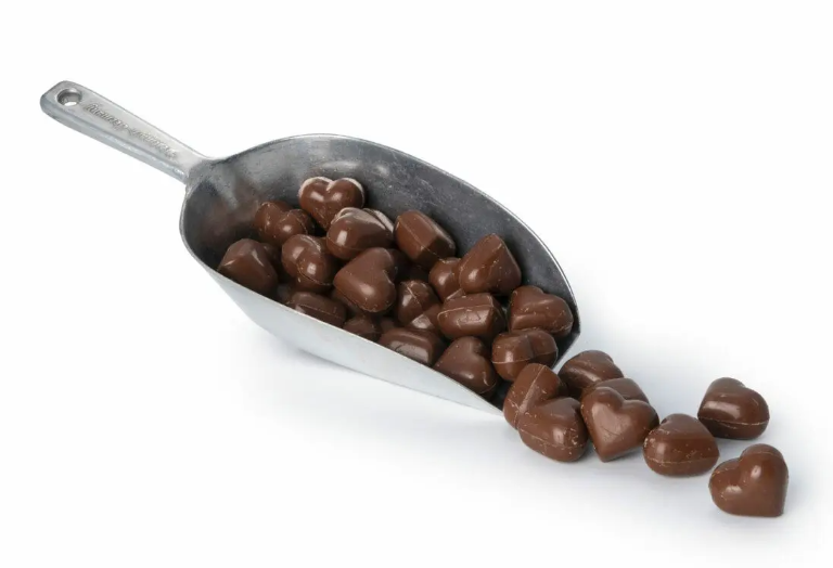 Nao Pralinéhartje melkchocolade bio 2.5kg