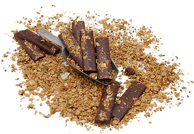 Nao Chocoladestick pure chocolade 71% met granola bio 2kg
