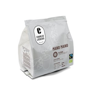 Charles Liégeois Koffiepads Mano Mano fairtrade bio 18 stuks - 9111