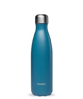 Qwetch Thermosfles inox blauwe eend mat 500ml - 10149