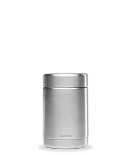 Qwetch Lunch en soep box isothermisch geborsteld inox 340ml - 10530