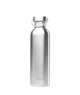 Qwetch Drinkfles enkelwandig geborsteld inox 1l - 10581
