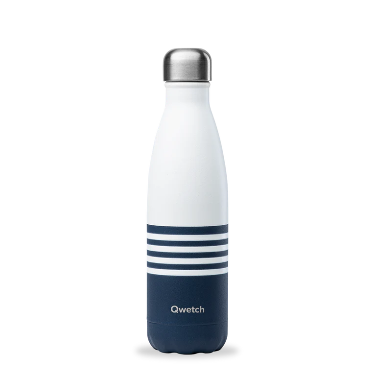 Qwetch Thermosfles inox blauwe zee 500ml - 9803