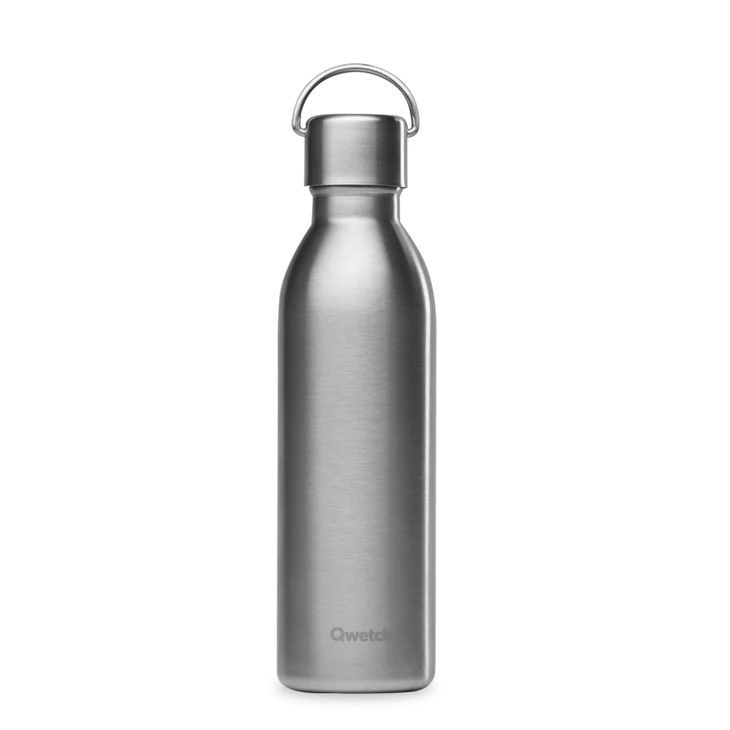 Qwetch Thermosfles active inox geborsteld 600ml