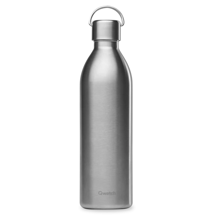 Qwetch Thermosfles active inox geborsteld 1000ml